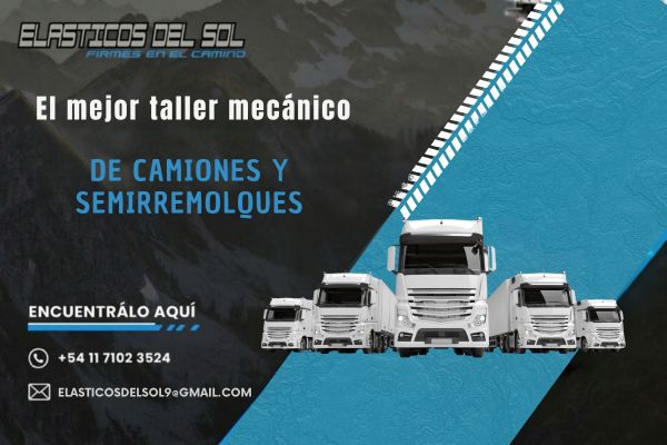 Taller mecánico para camiones